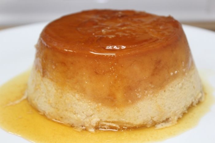flan de leche condensada y mascarpone