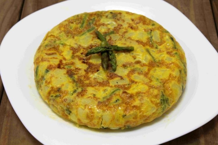 tortilla de espárragos