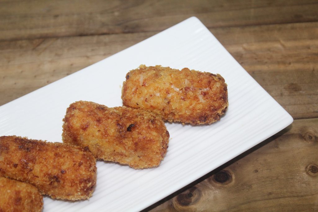 Croquetas de jamón ibérico y panko destacada