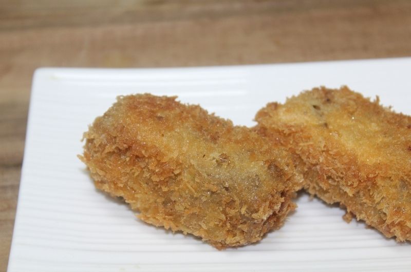 Croquetas de boletus y jamón ibérico destacada