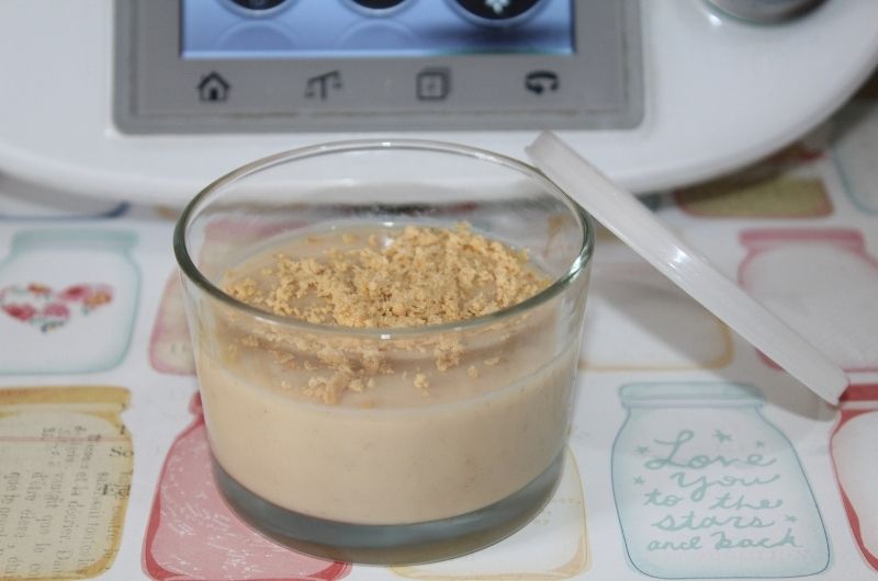 Natillas de turrón Thermomix