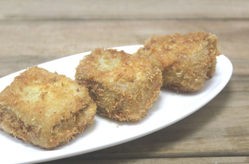 Croquetas de champiñón Portobello destacada