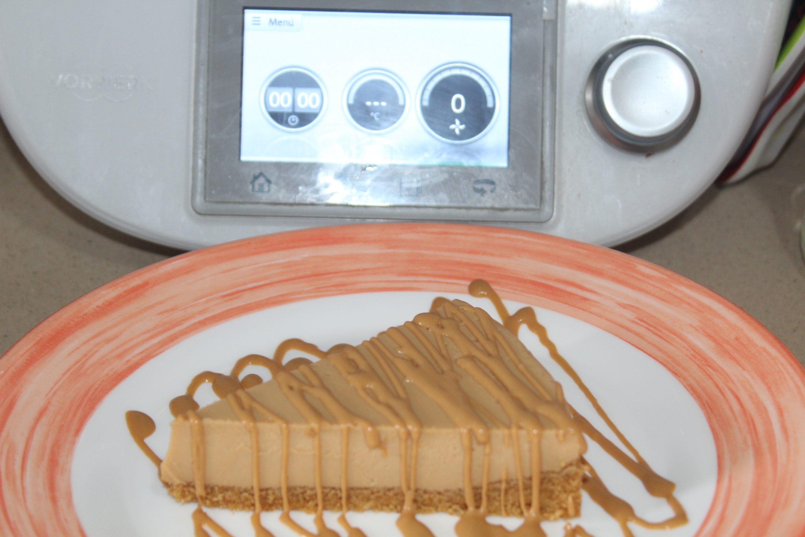 Cheesecake de dulce de leche thermomix