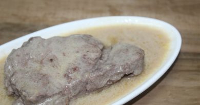 Solomillo de ternera con salsa de foie