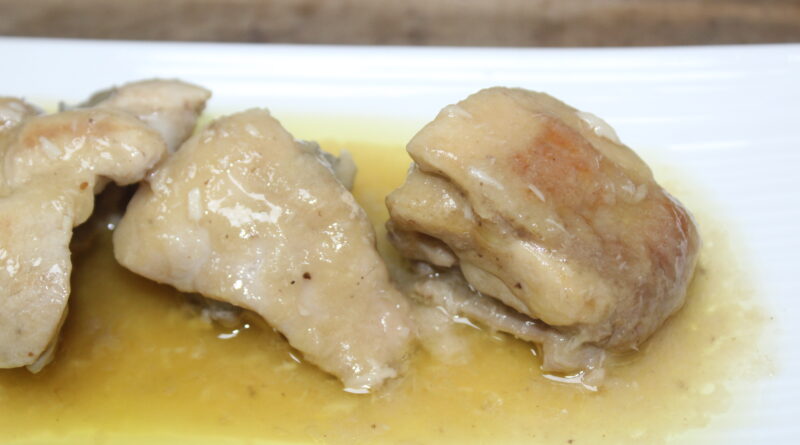 pollo en salsa