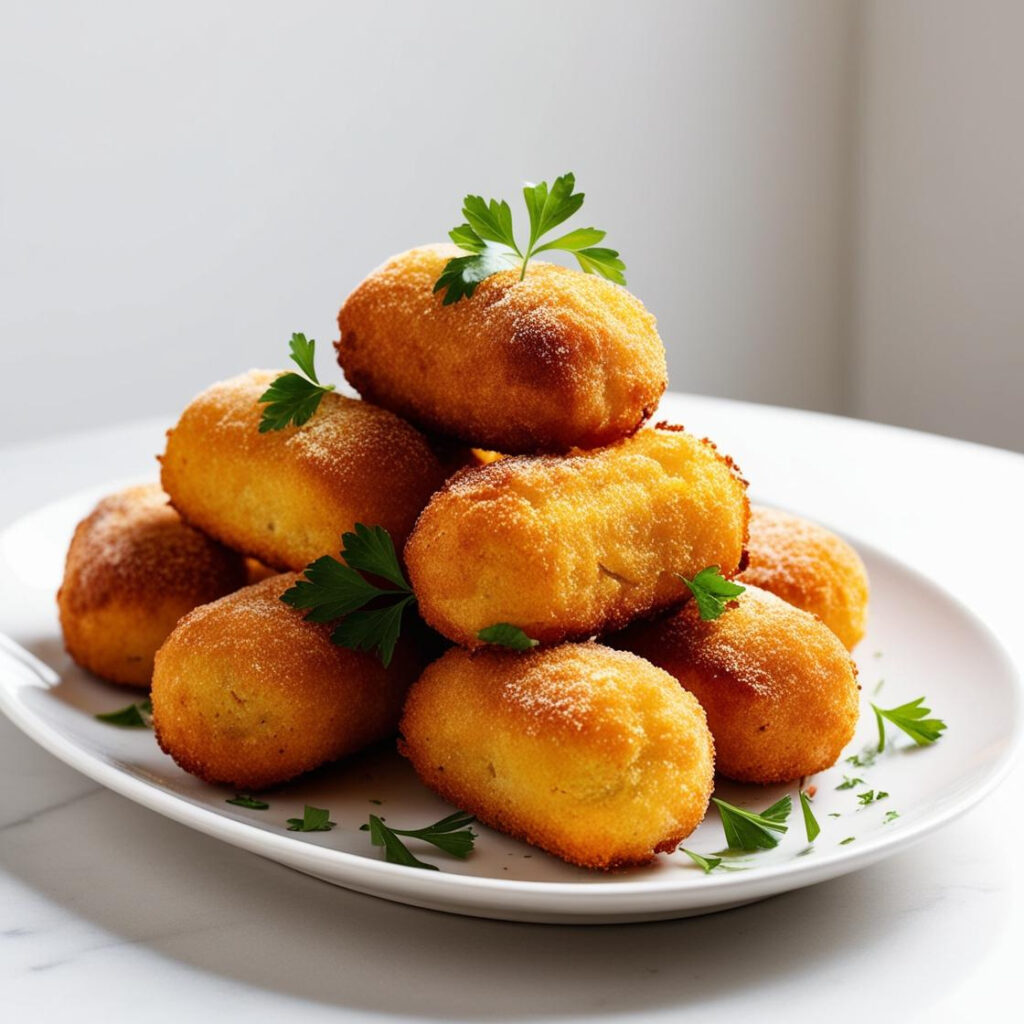 Croquetas de champiñones y jamón con Thermomix