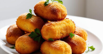 Croquetas de champiñones y jamón con Thermomix