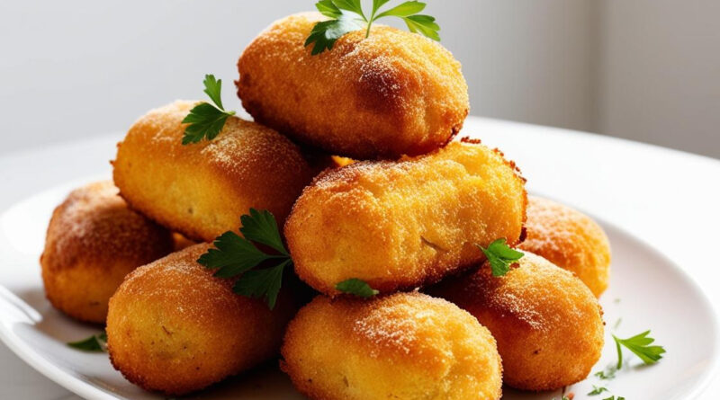 Croquetas de champiñones y jamón con Thermomix
