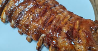 Costillas estilo Foster una receta para chuparse los dedos destacada